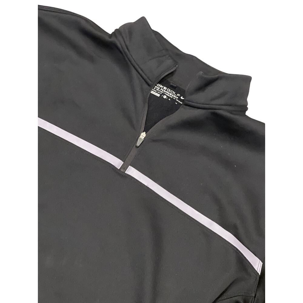 Nike Golf, Black 1/4 Zip, Size XL, NB38